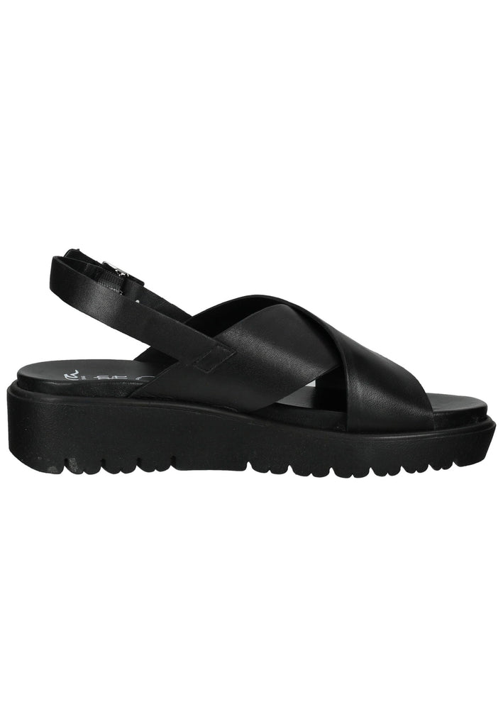 ara Sandalen Glattleder Schwarz