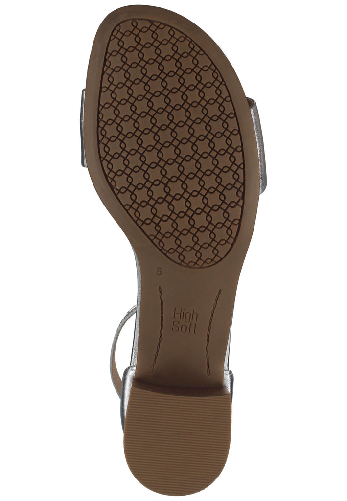 ara Sandalen Glattleder Silber