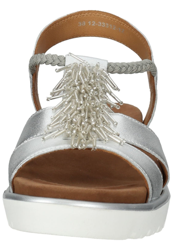 ara Sandalen Glattleder Silber