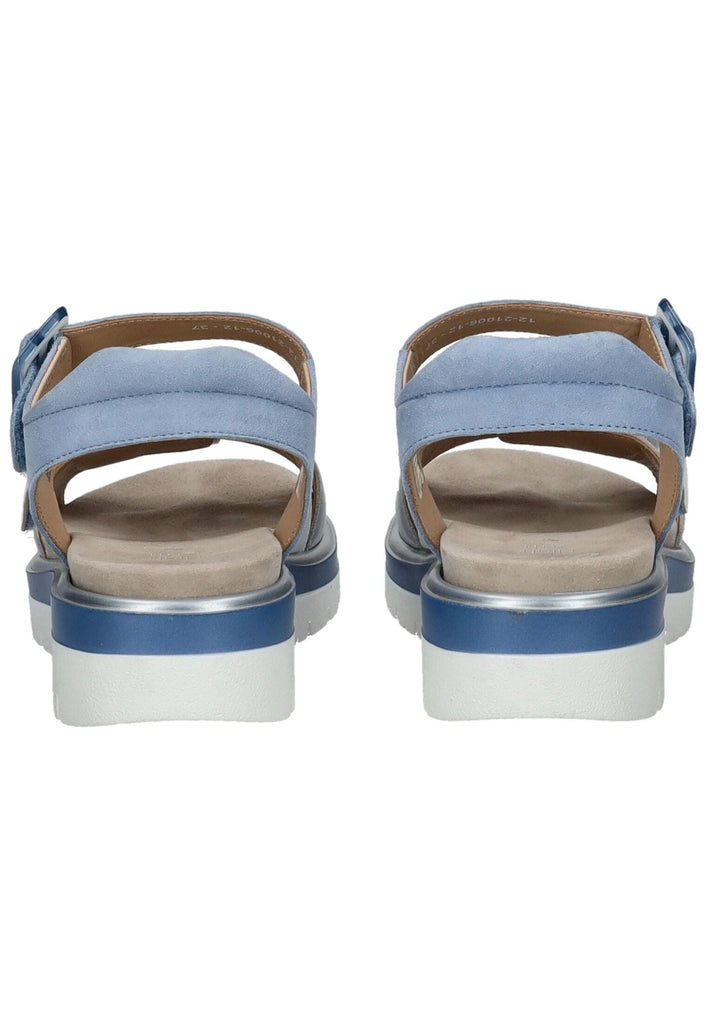 ara Sandalen Leder Blau