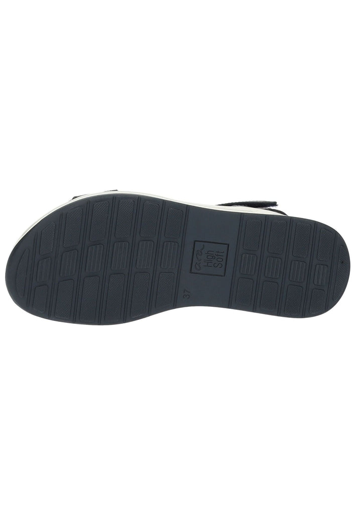 ara Sandalen Leder Blau