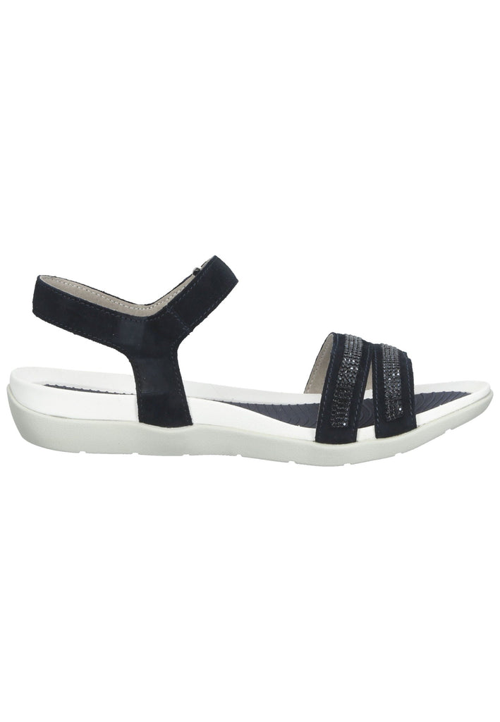 ara Sandalen Leder Blau