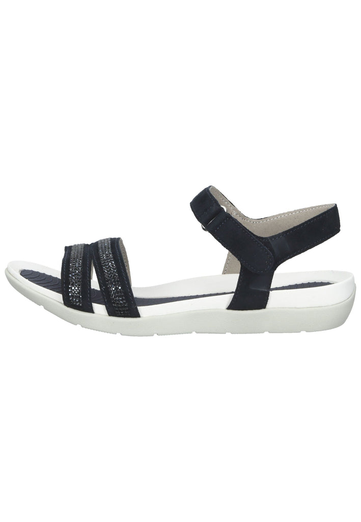 ara Sandalen Leder Blau