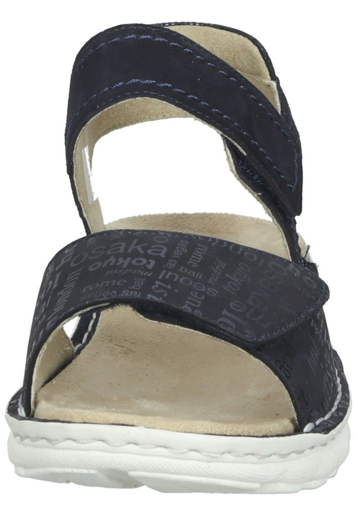 ara Sandalen Leder Blau