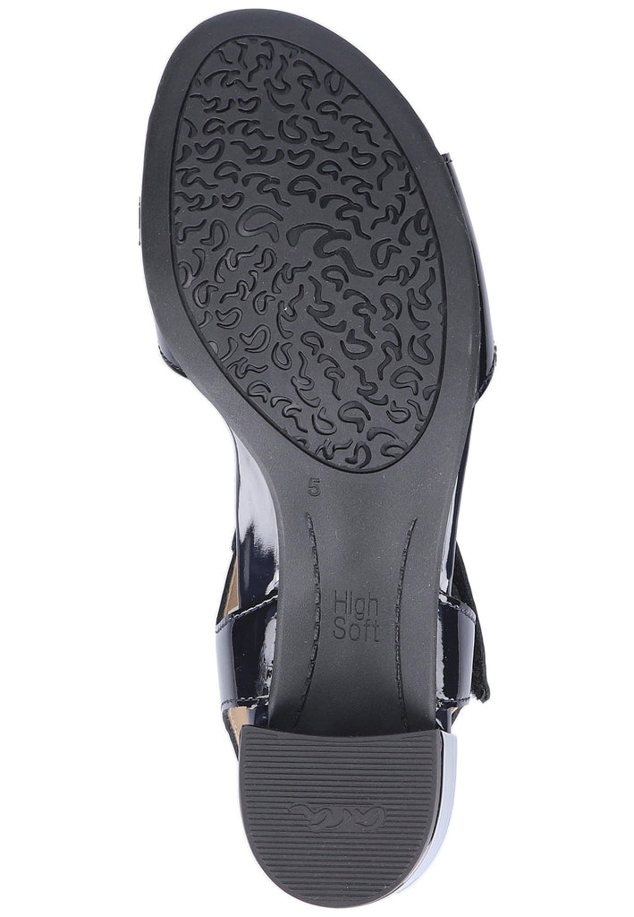 ara Sandalen Leder Blau