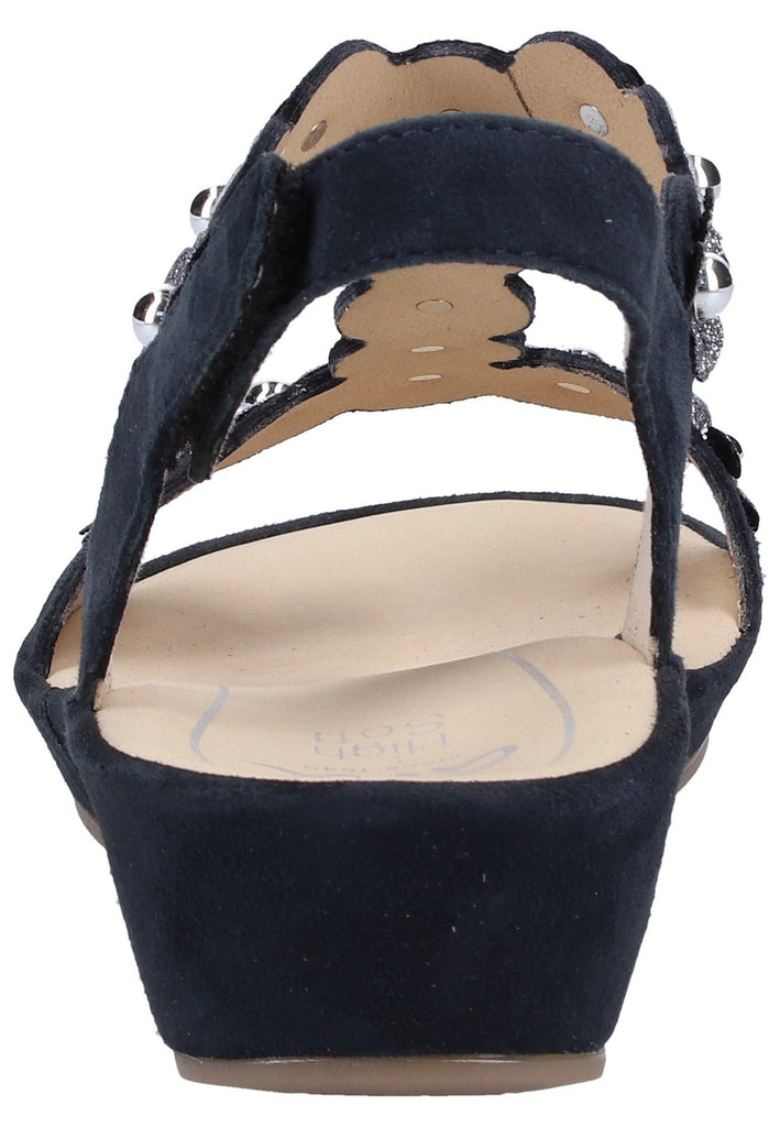 ara Sandalen Leder Blau