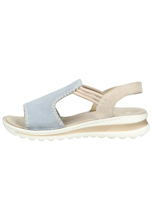 ara Sandalen Leder Blau