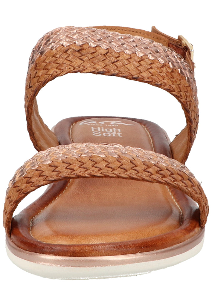 ara Sandalen Leder Cognac