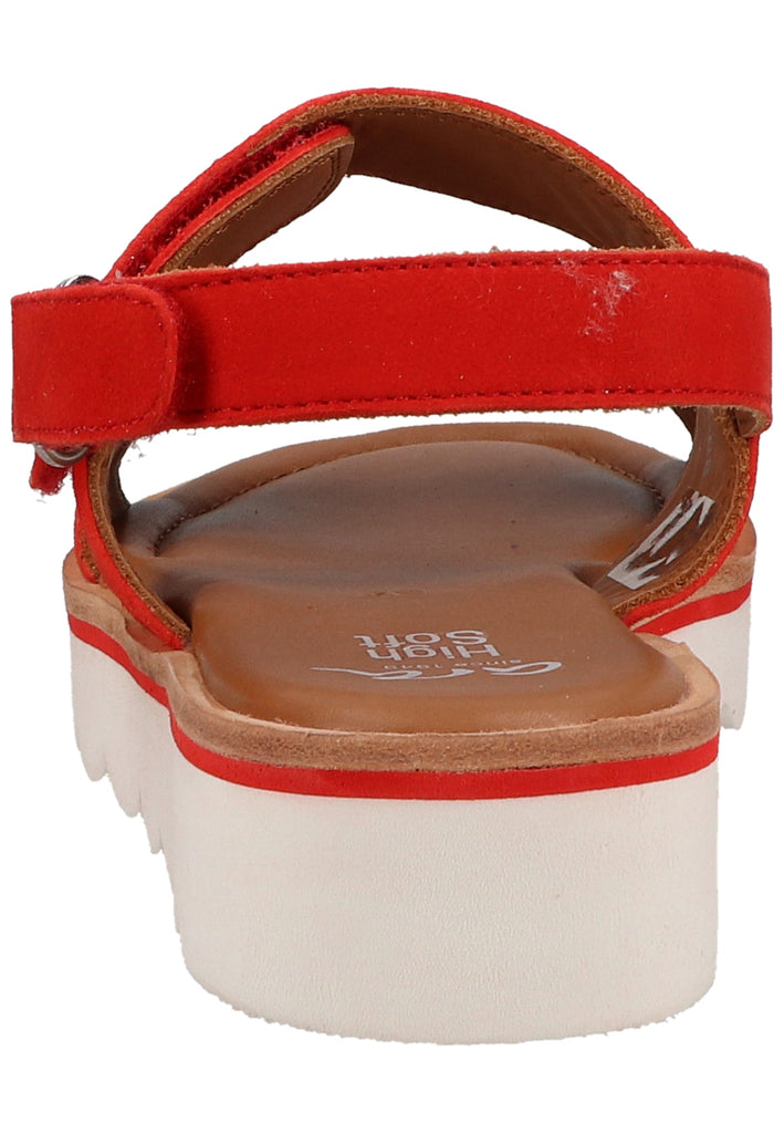 ara Sandalen Leder Coral