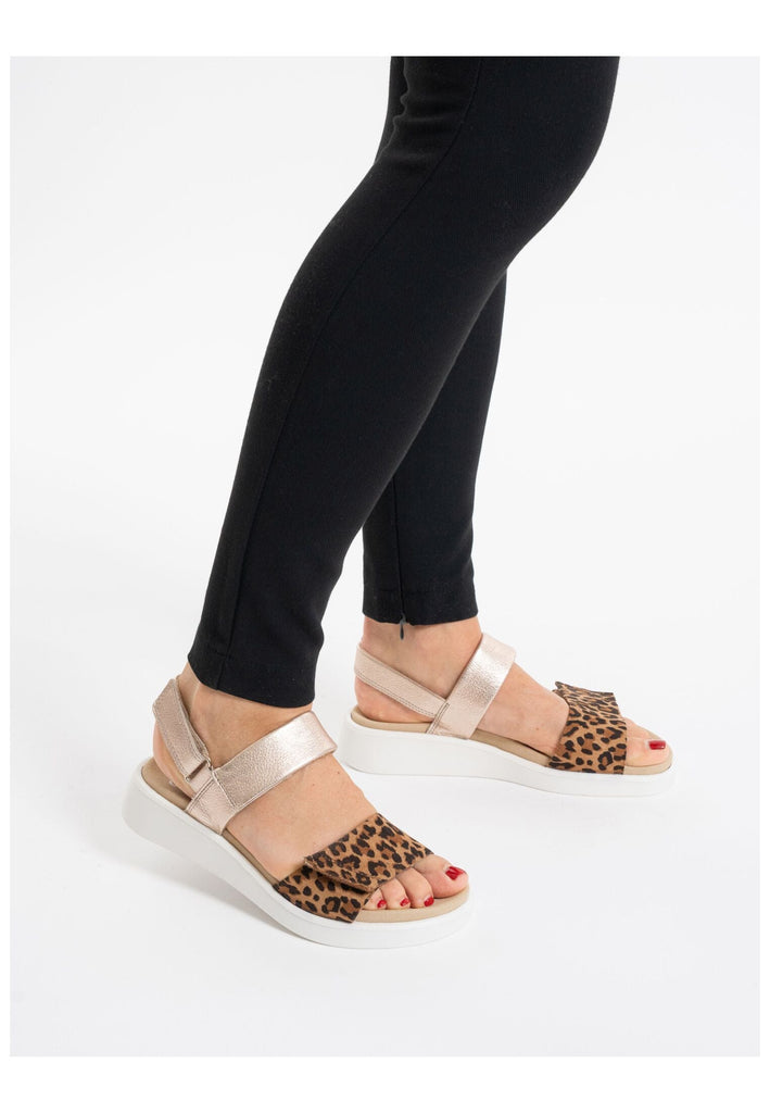 ara Sandalen Leder Gold