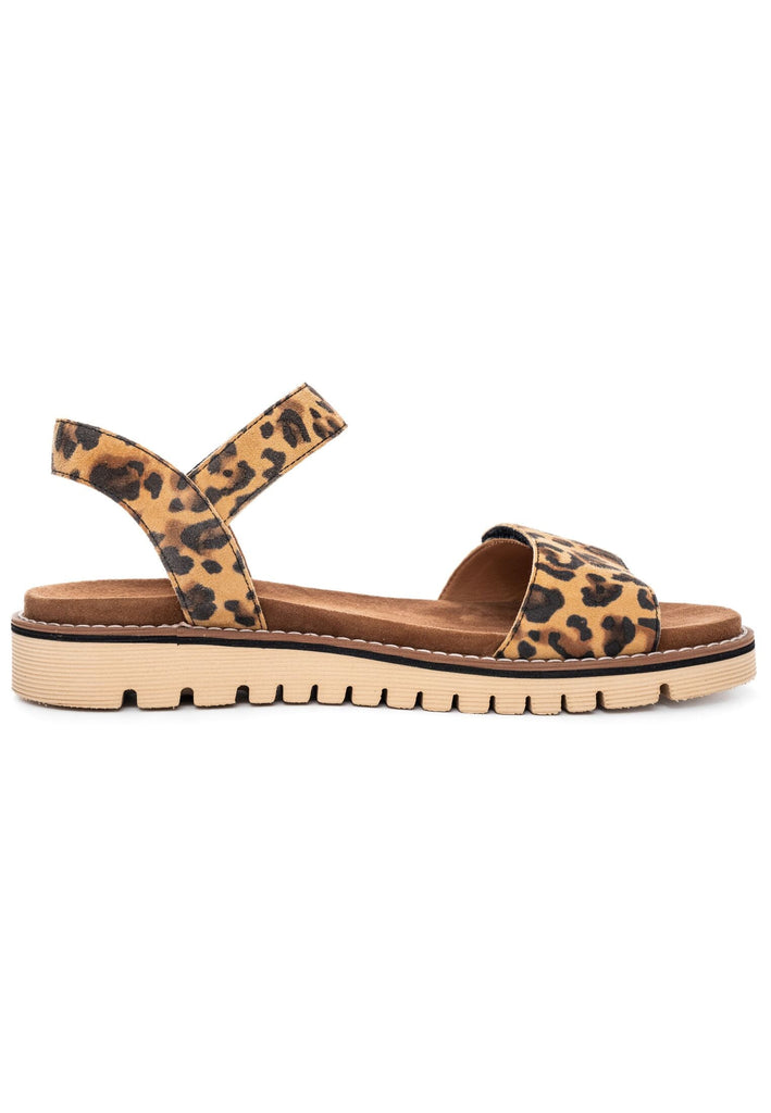 ara Sandalen Leder Leopard