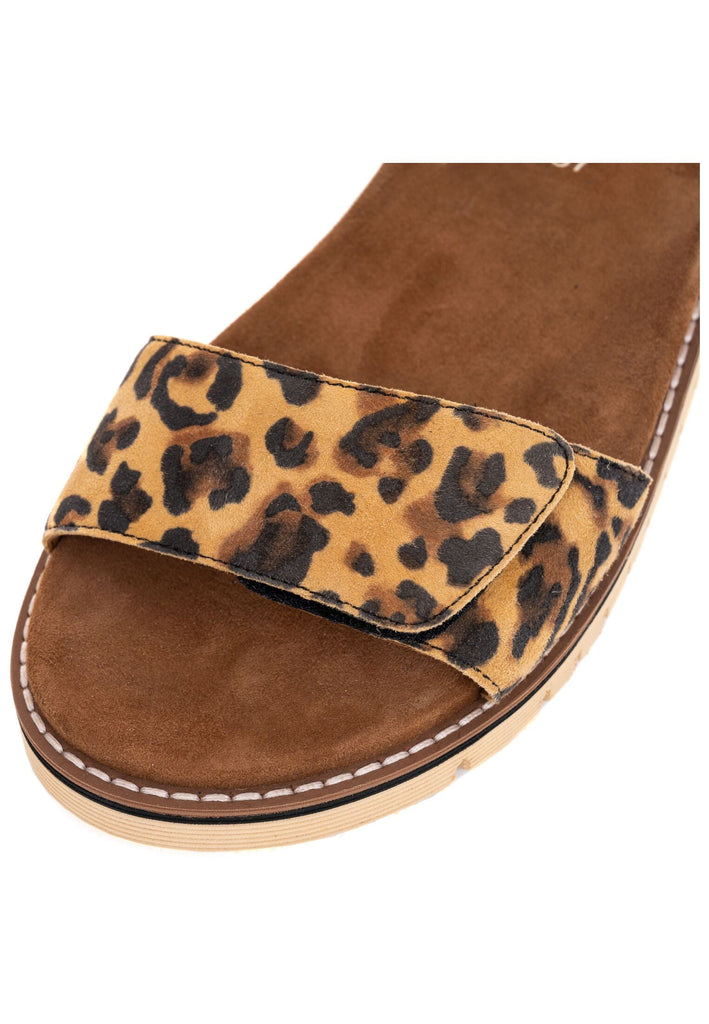 ara Sandalen Leder Leopard