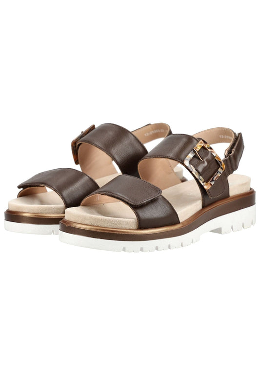 ara Sandalen Leder Mocca
