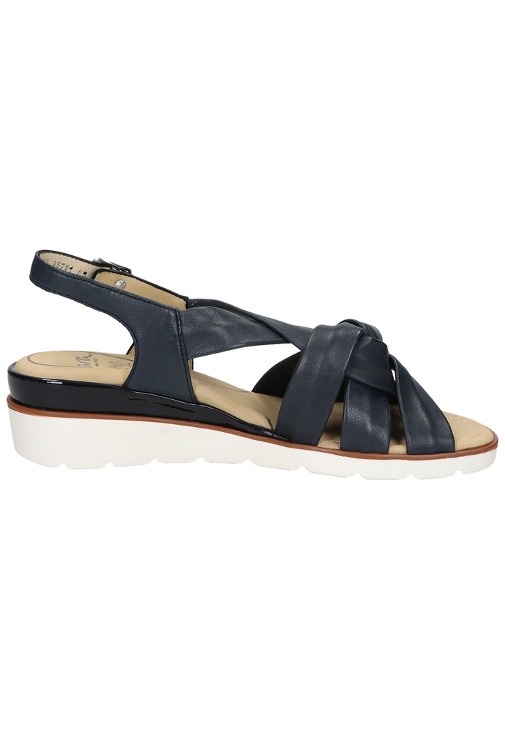 ara Sandalen Leder Navy
