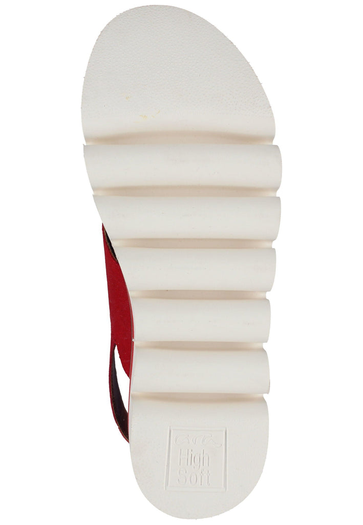 ara Sandalen Leder Rot