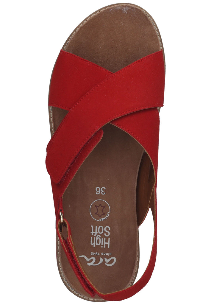 ara Sandalen Leder Rot