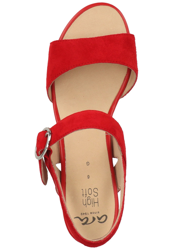 ara Sandalen Leder Rot