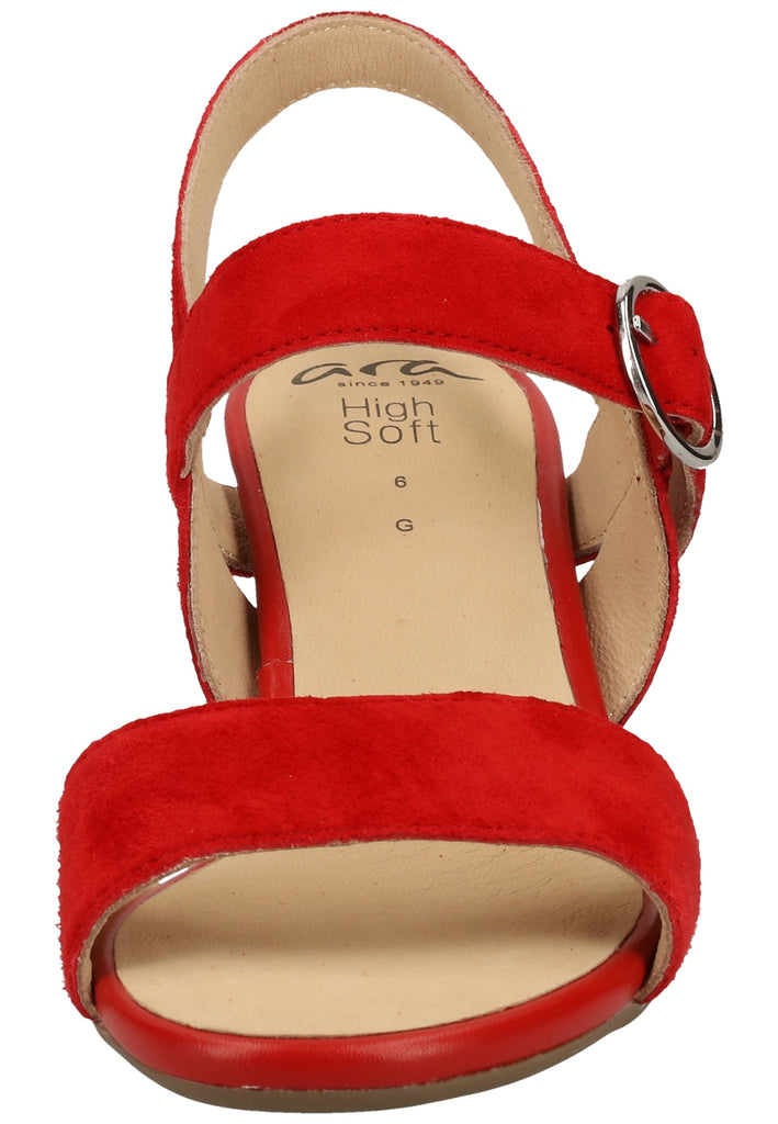 ara Sandalen Leder Rot