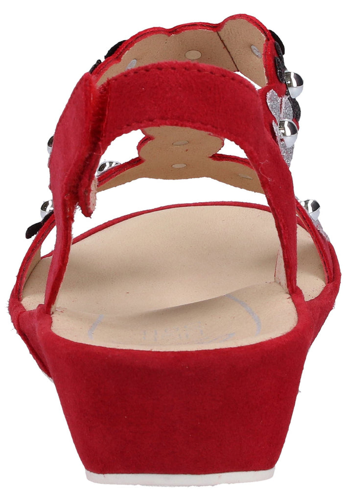 ara Sandalen Leder Rot
