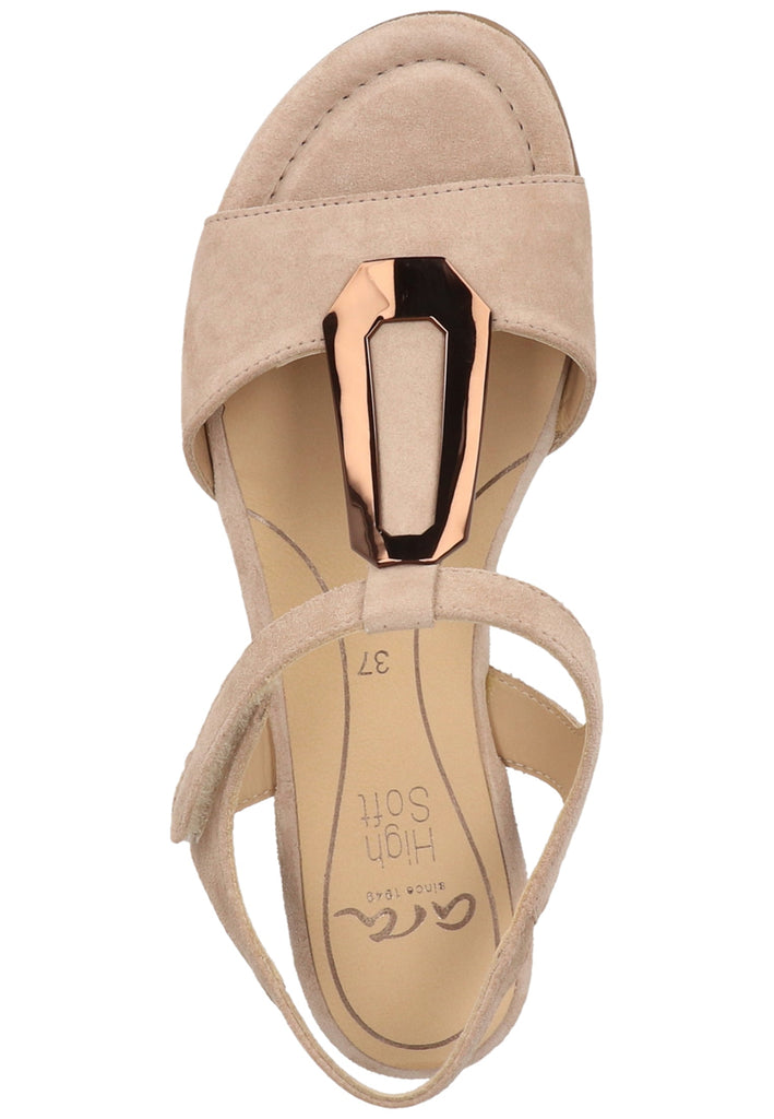 ara Sandalen Leder Sand