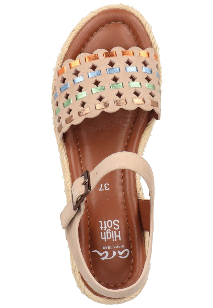 ara Sandalen Leder Sand