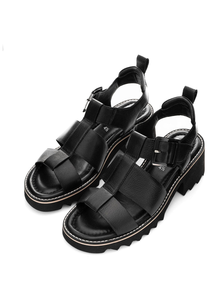 ara Sandalen Leder Schwarz