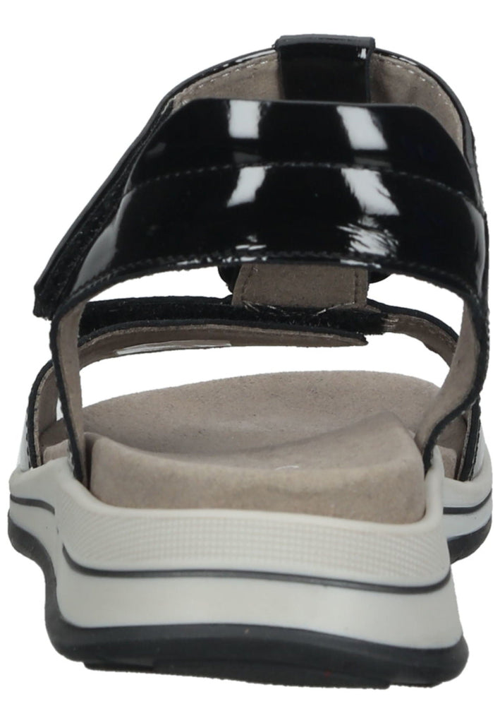 ara Sandalen Leder Schwarz