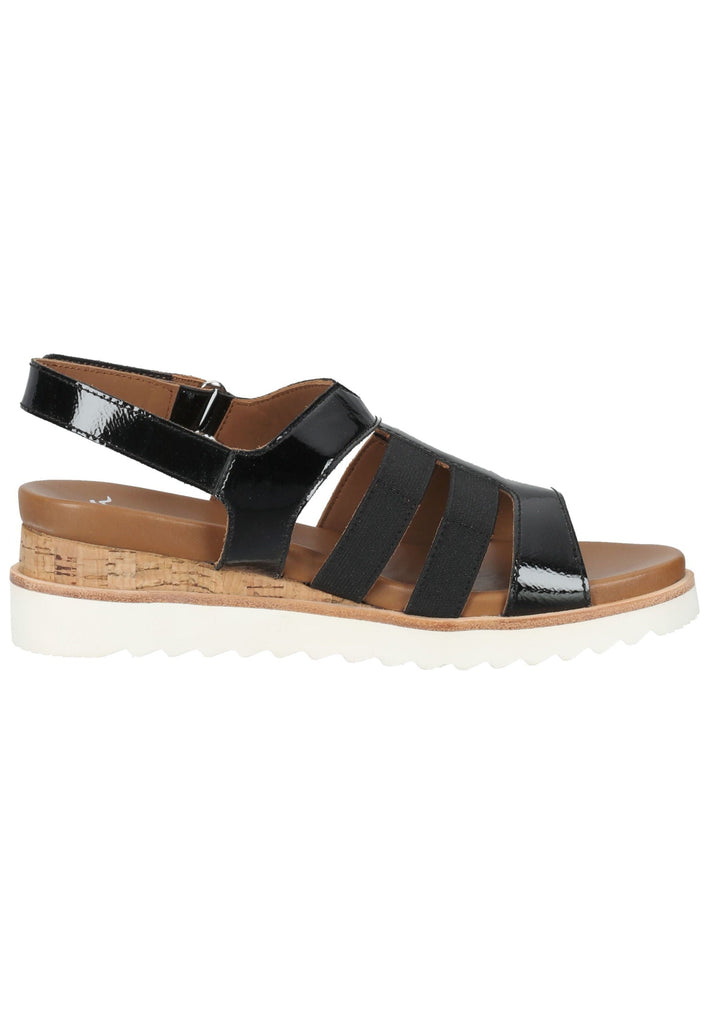 ara Sandalen Leder Schwarz
