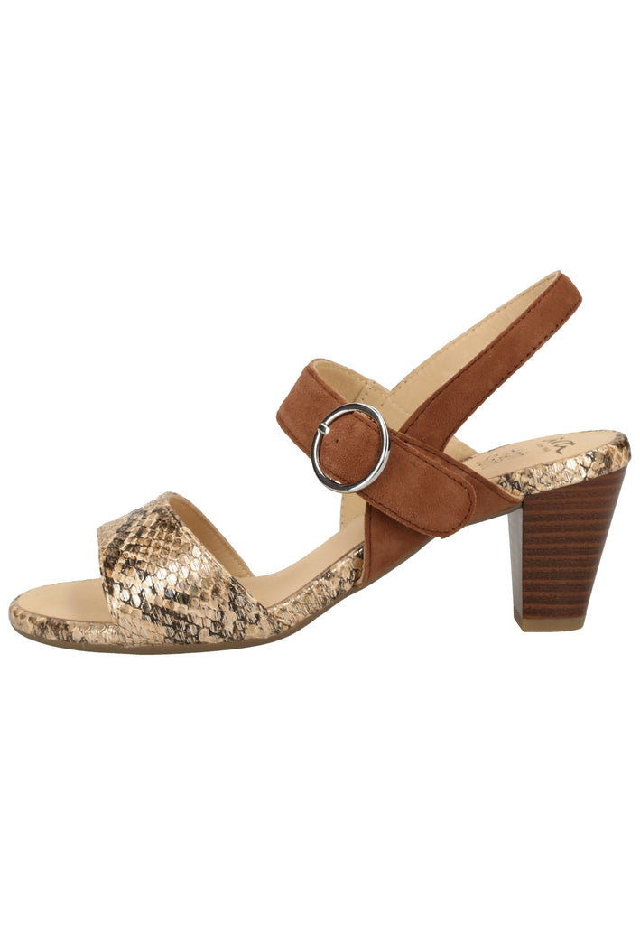 ara Sandalen Leder Taupe