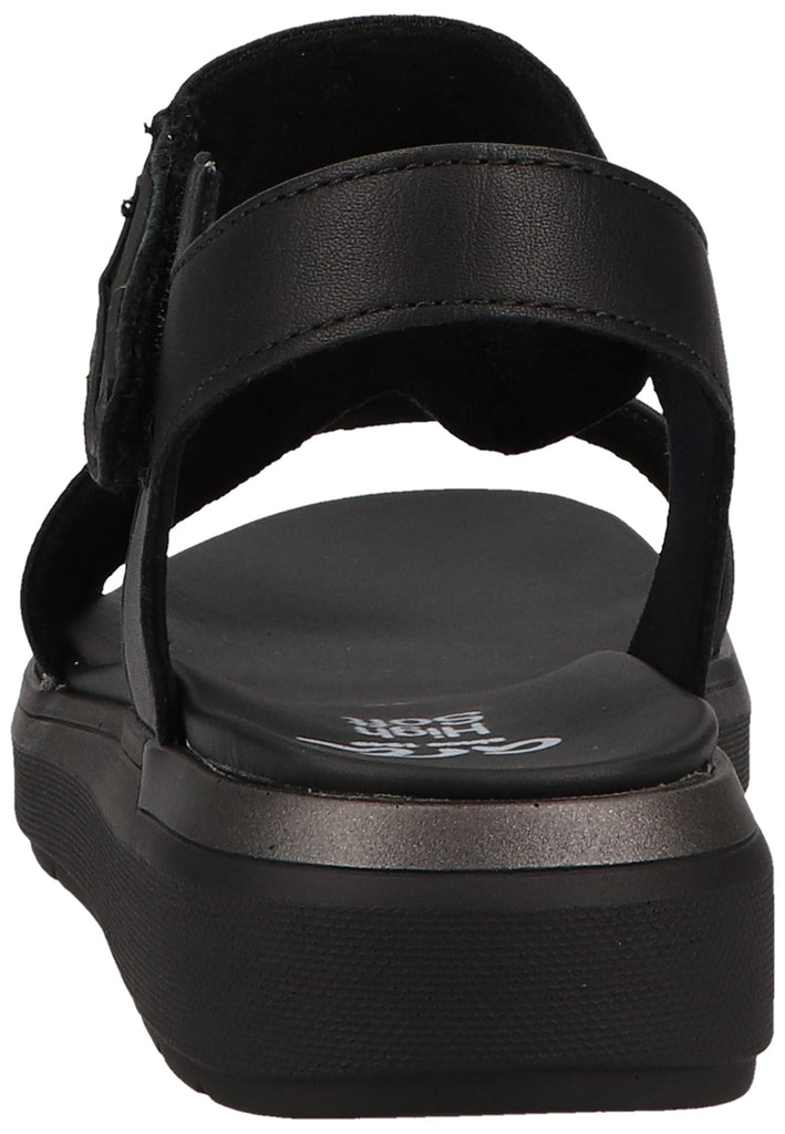 ara Sandalen Leder/Textil Schwarz