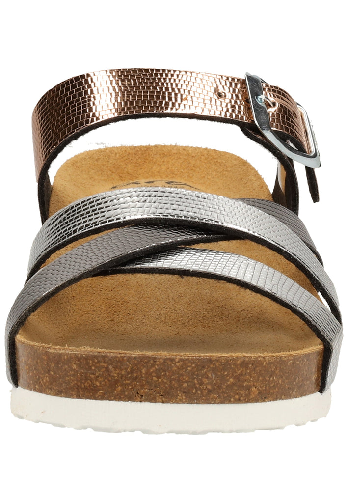 ara Sandalen Lederimitat Silber/Rosa