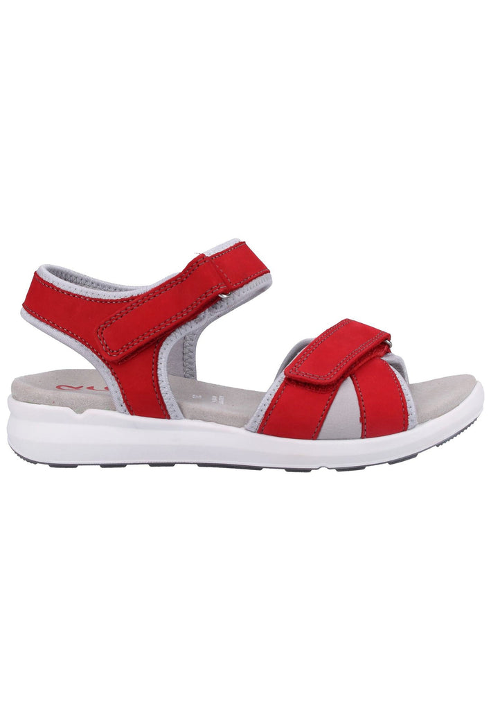 ara Sandalen Nubukleder Rot