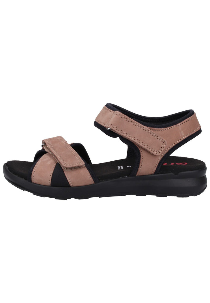 ara Sandalen Nubukleder Taupe