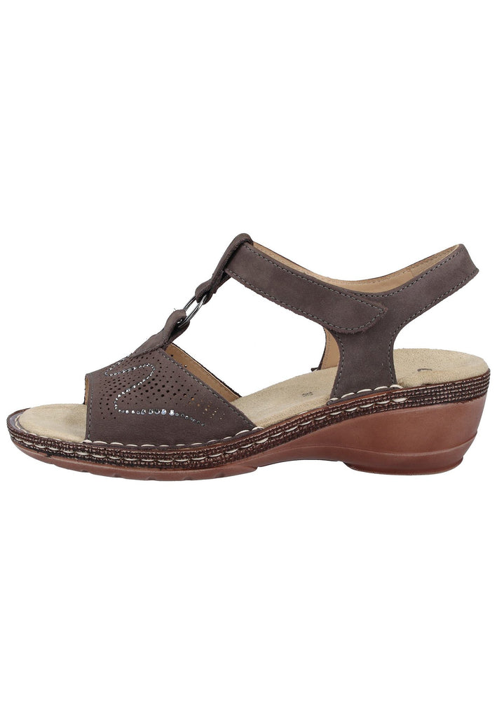 ara Sandalen Nubukleder Titan