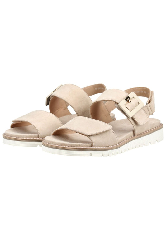ara Sandalen Veloursleder Beige