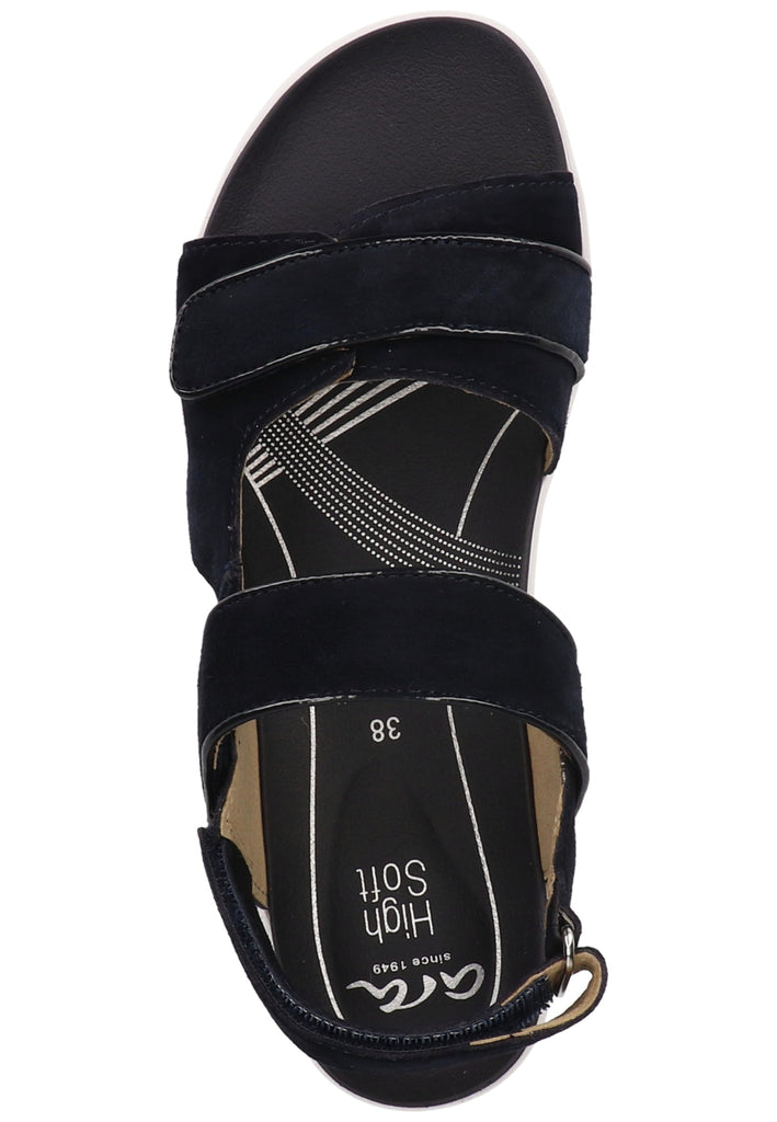 ara Sandalen Veloursleder Blau