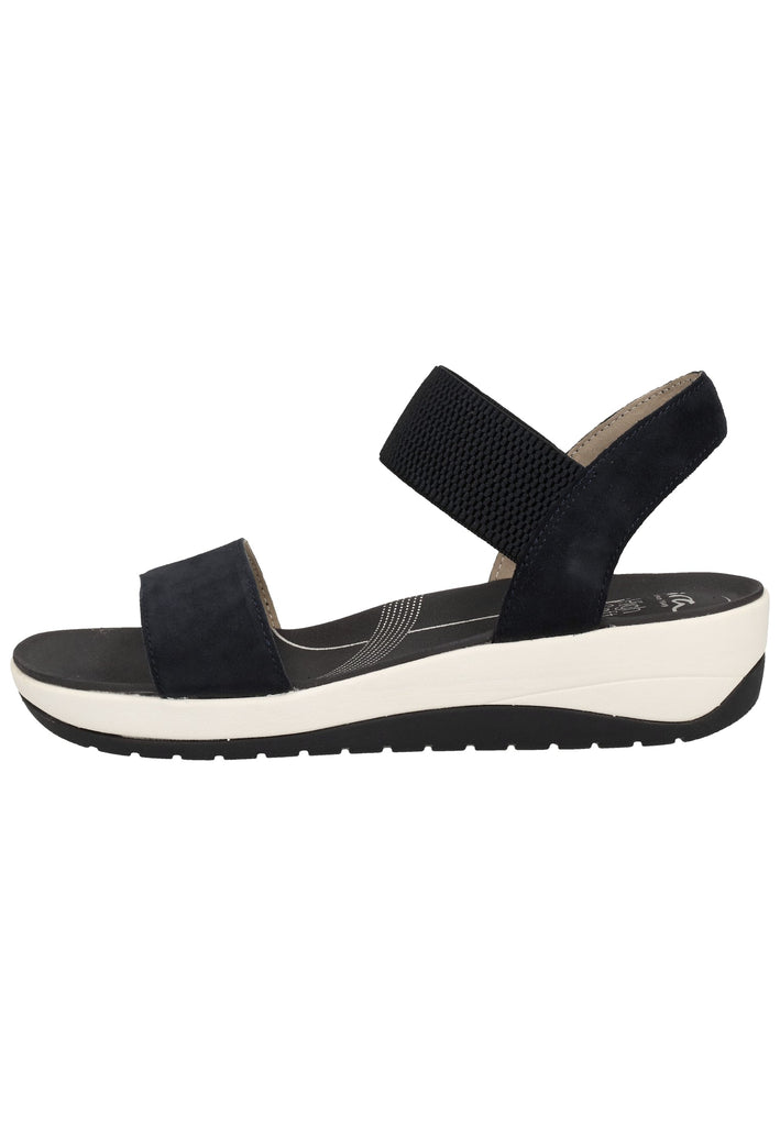 ara Sandalen Veloursleder Blau