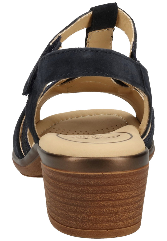 ara Sandalen Veloursleder Blau