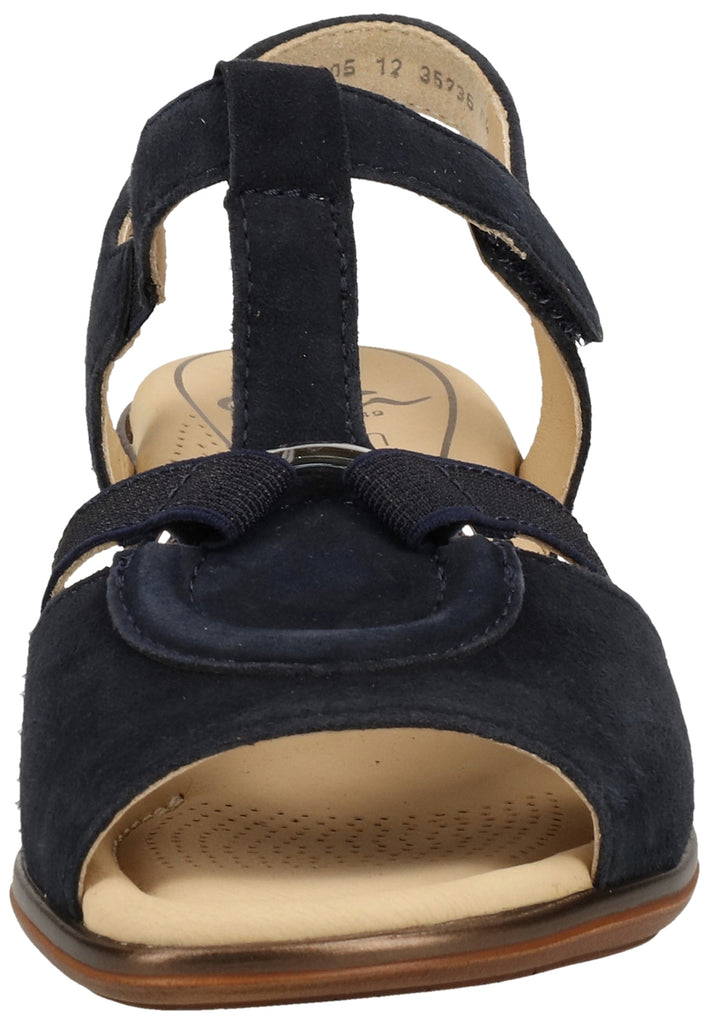 ara Sandalen Veloursleder Blau