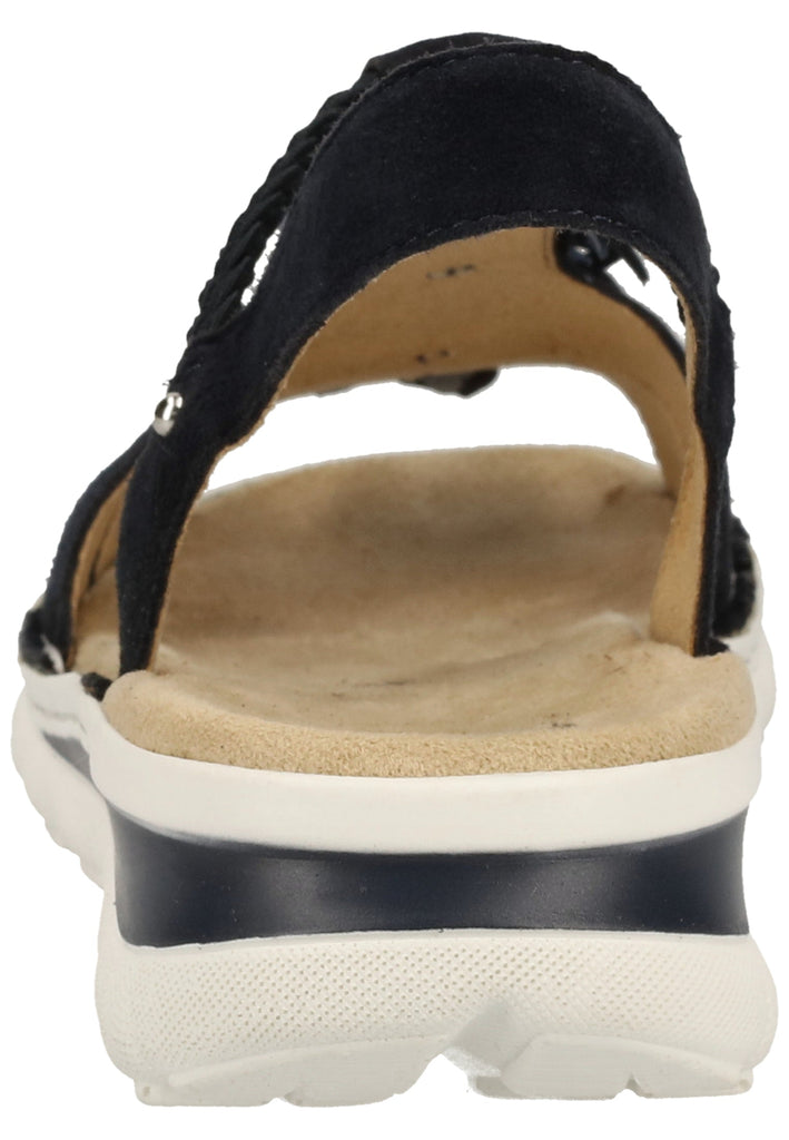 ara Sandalen Veloursleder Blau