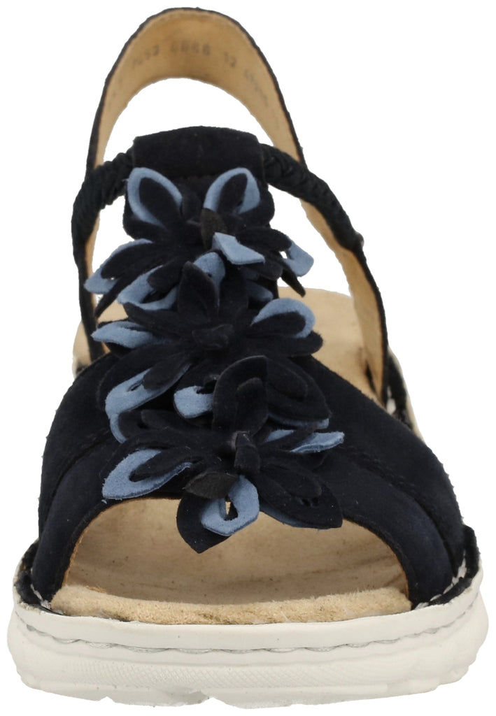 ara Sandalen Veloursleder Blau