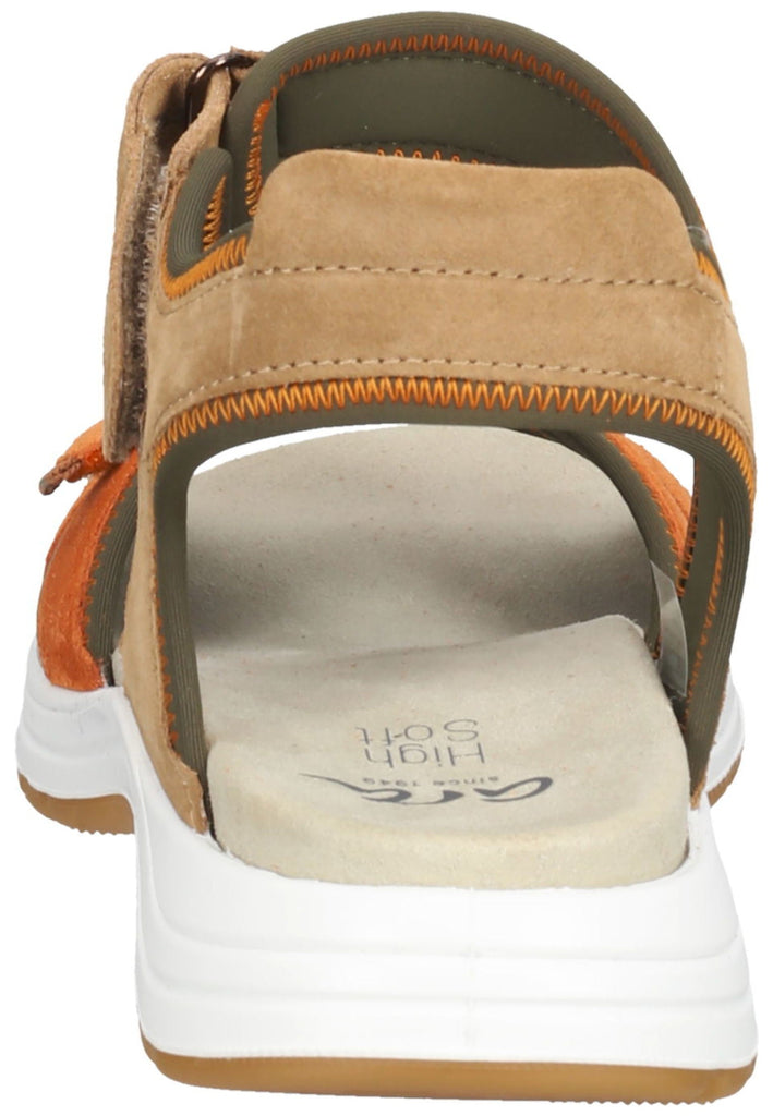 ara Sandalen Veloursleder Braun