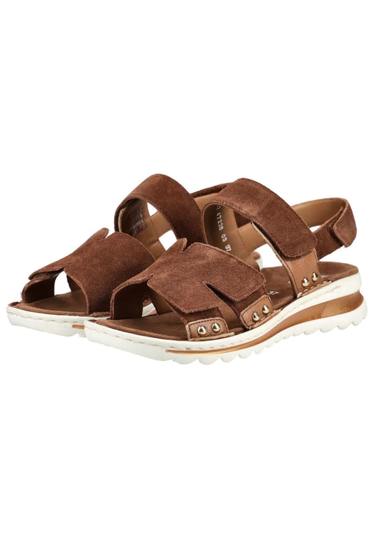 ara Sandalen Veloursleder Braun