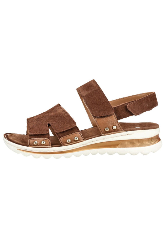 ara Sandalen Veloursleder Braun