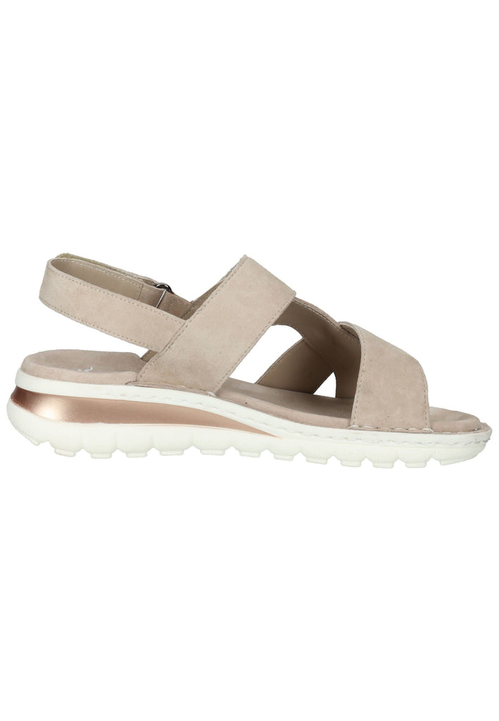 ara Sandalen Veloursleder Sand