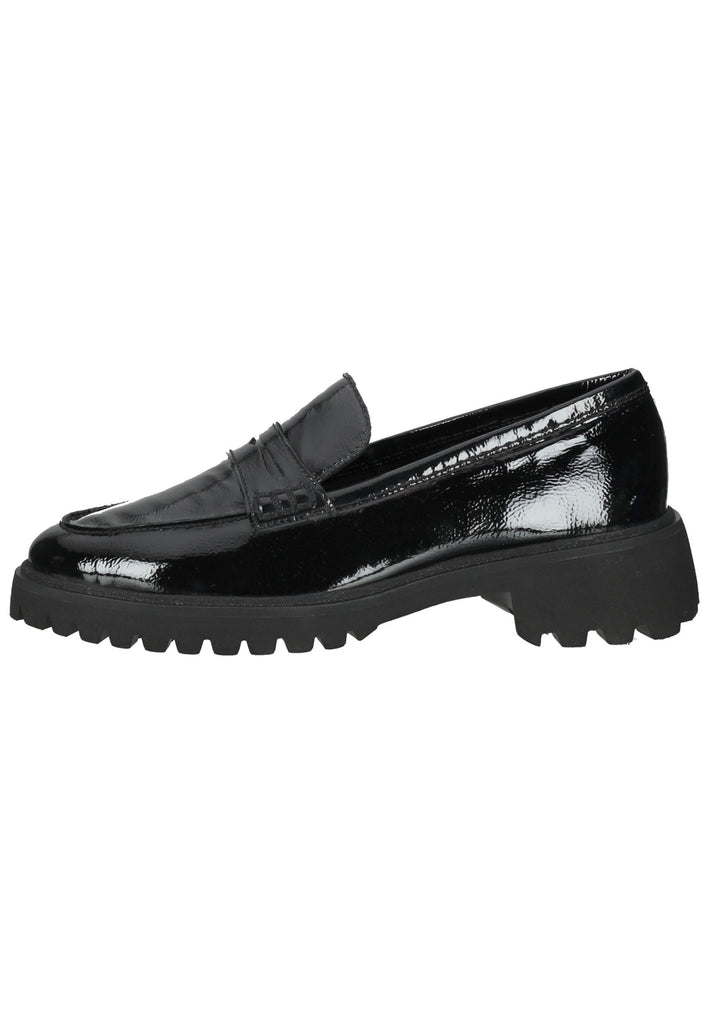 Slipper ara Slipper Leder Schwarz Lack