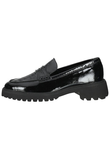 Slipper ara Slipper Leder Schwarz Lack