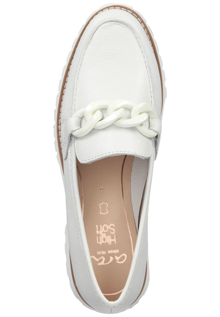 ara Slipper Glattleder Cream