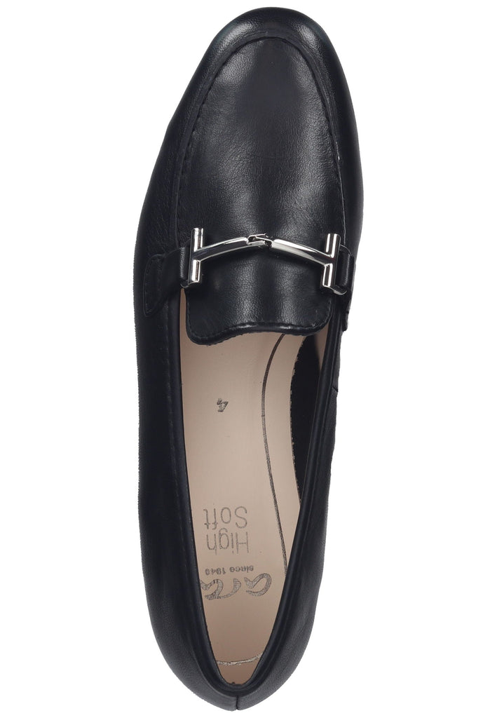 ara Slipper Glattleder Schwarz