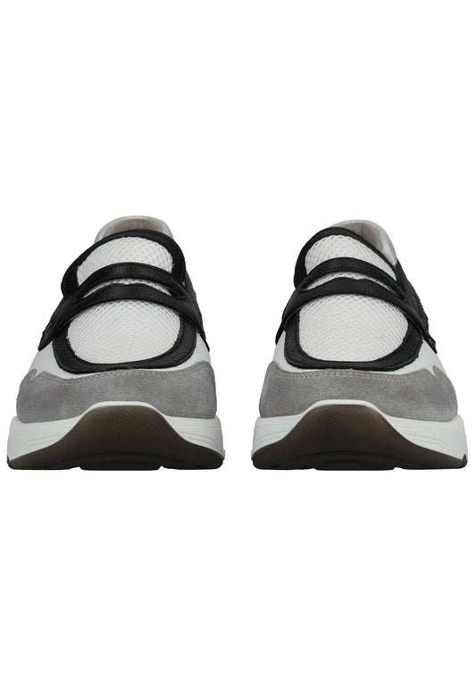 ara Slipper Leder/Mesh Weiß/Schwarz